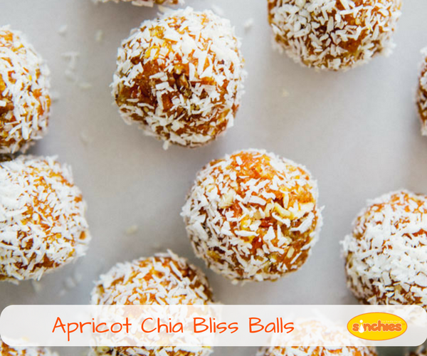 Apricot Chia Bliss Balls