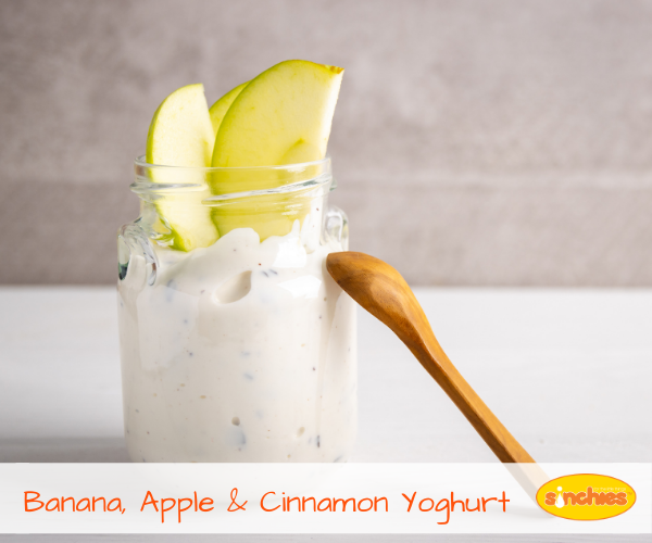 Banana Apple and Cinnamon Yoghurt Recipe
