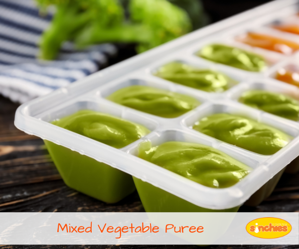 Mixed Vegetable Puree Recipe
