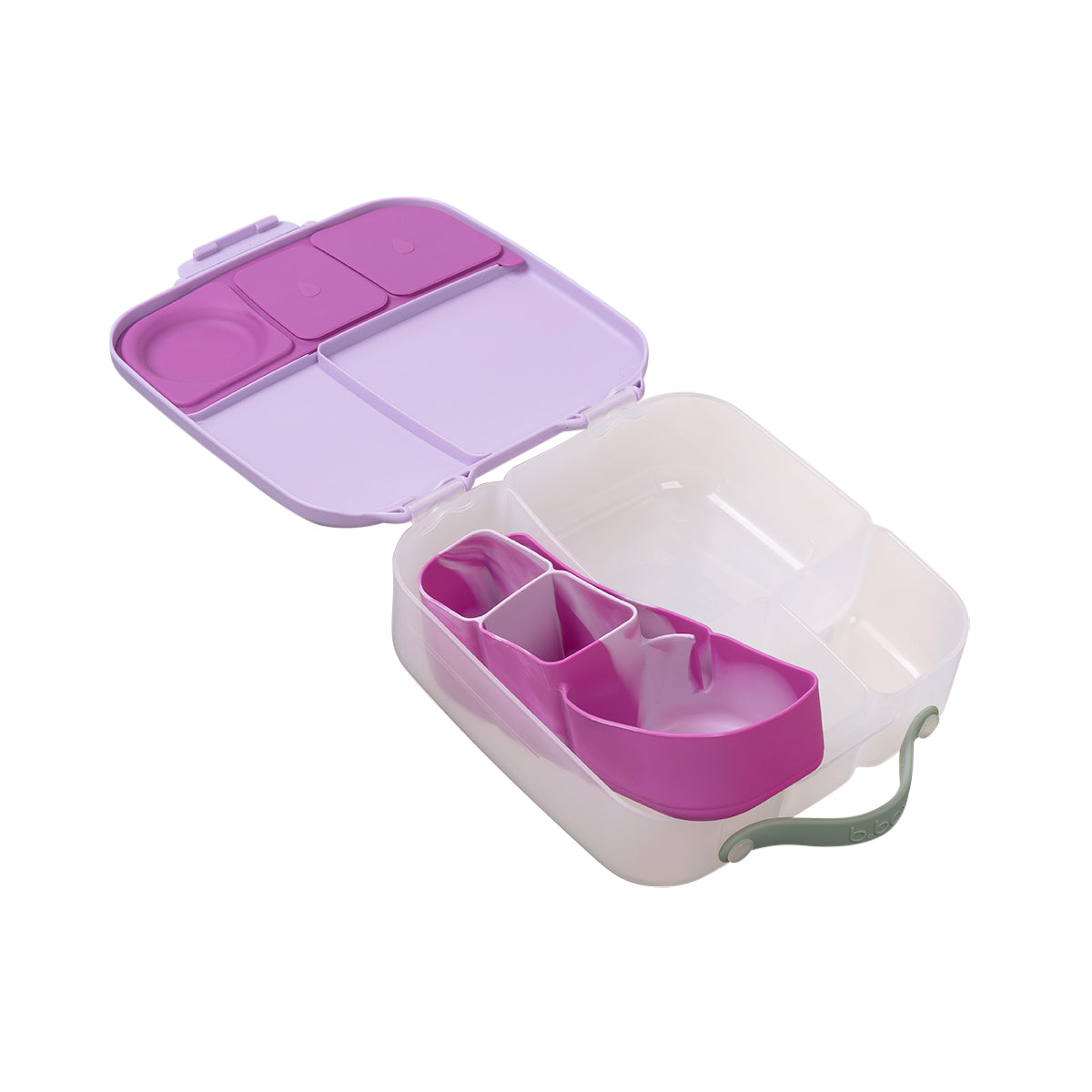 b.box silicone bento tray - lunch - cosmic