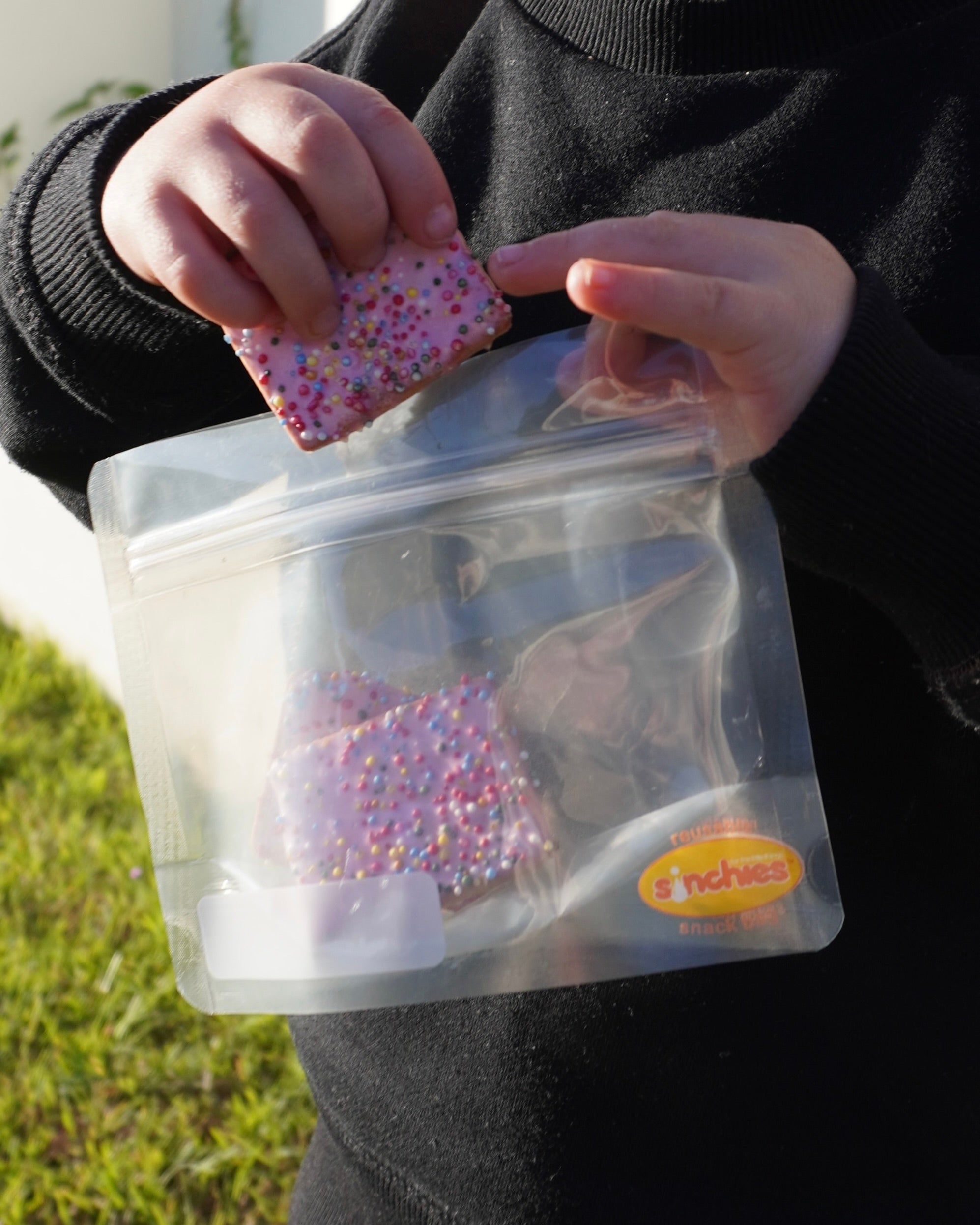 Sinchies Reusable Snack Bags - Lightning