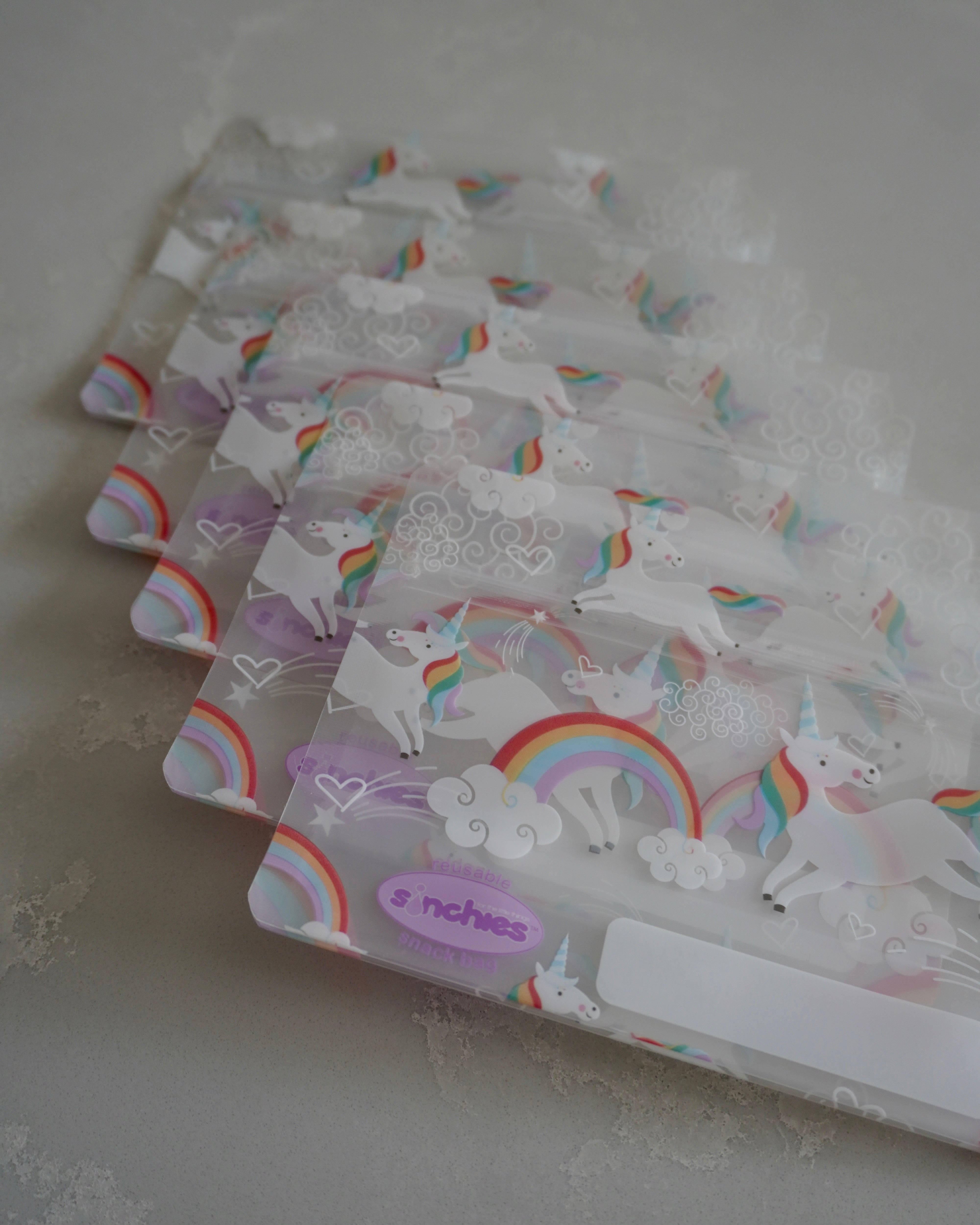 Sinchies Reusable Snack Bags - Unicorns