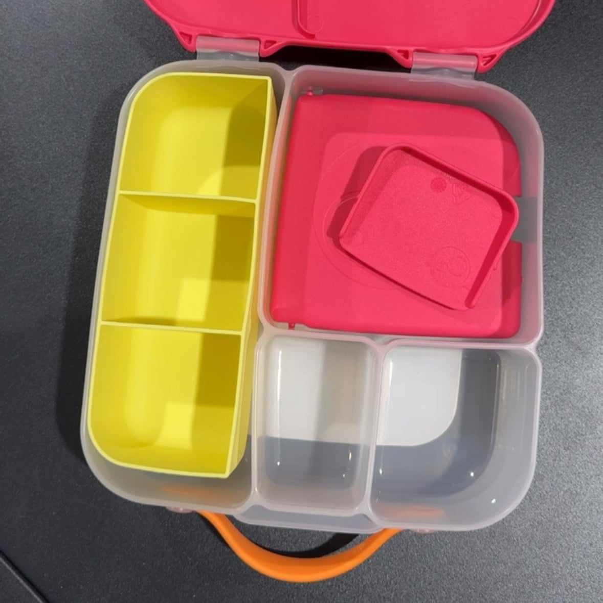 viral yellow silicone feast tray