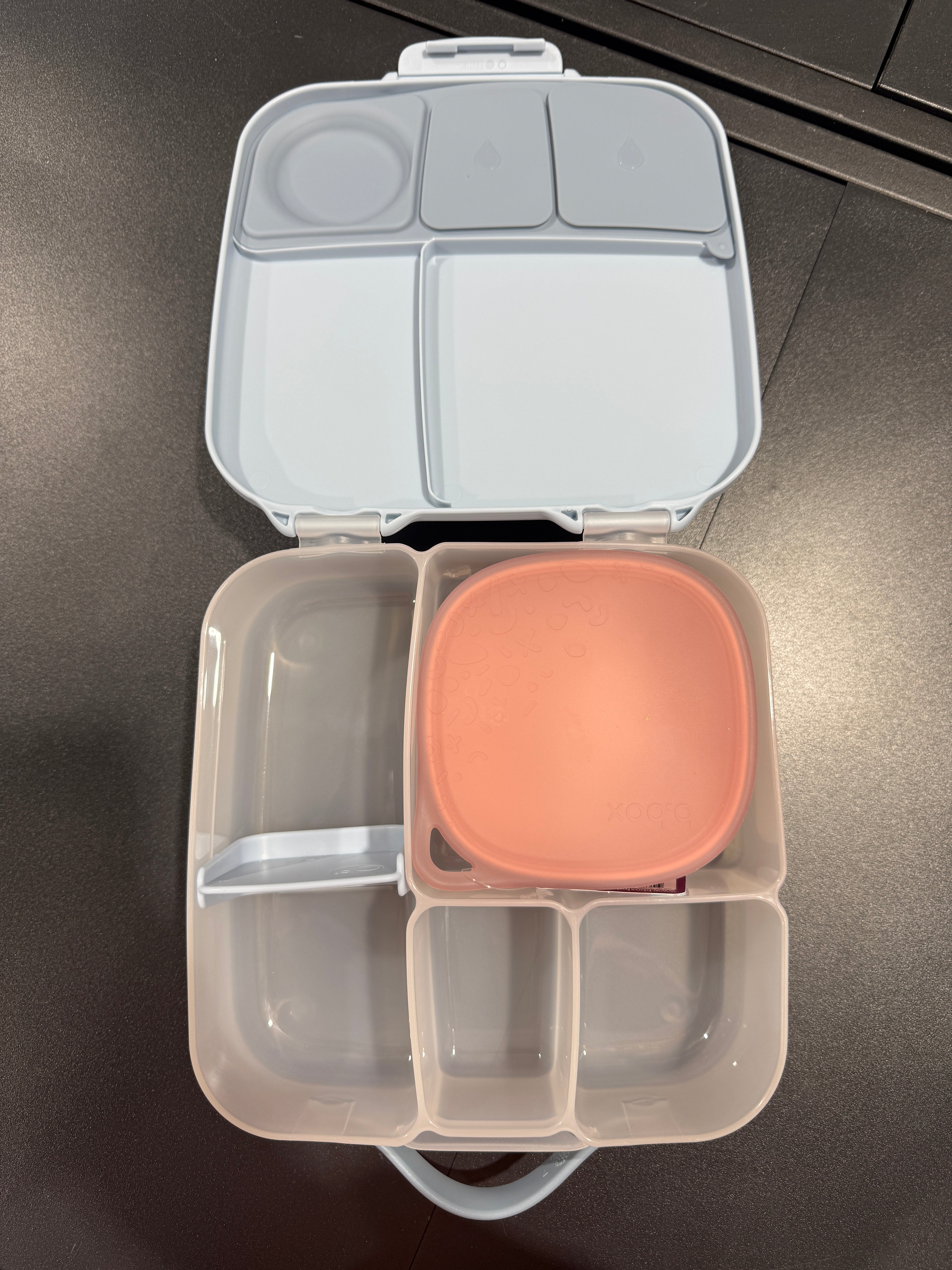 Bbox pink lunch tub in lunch box
