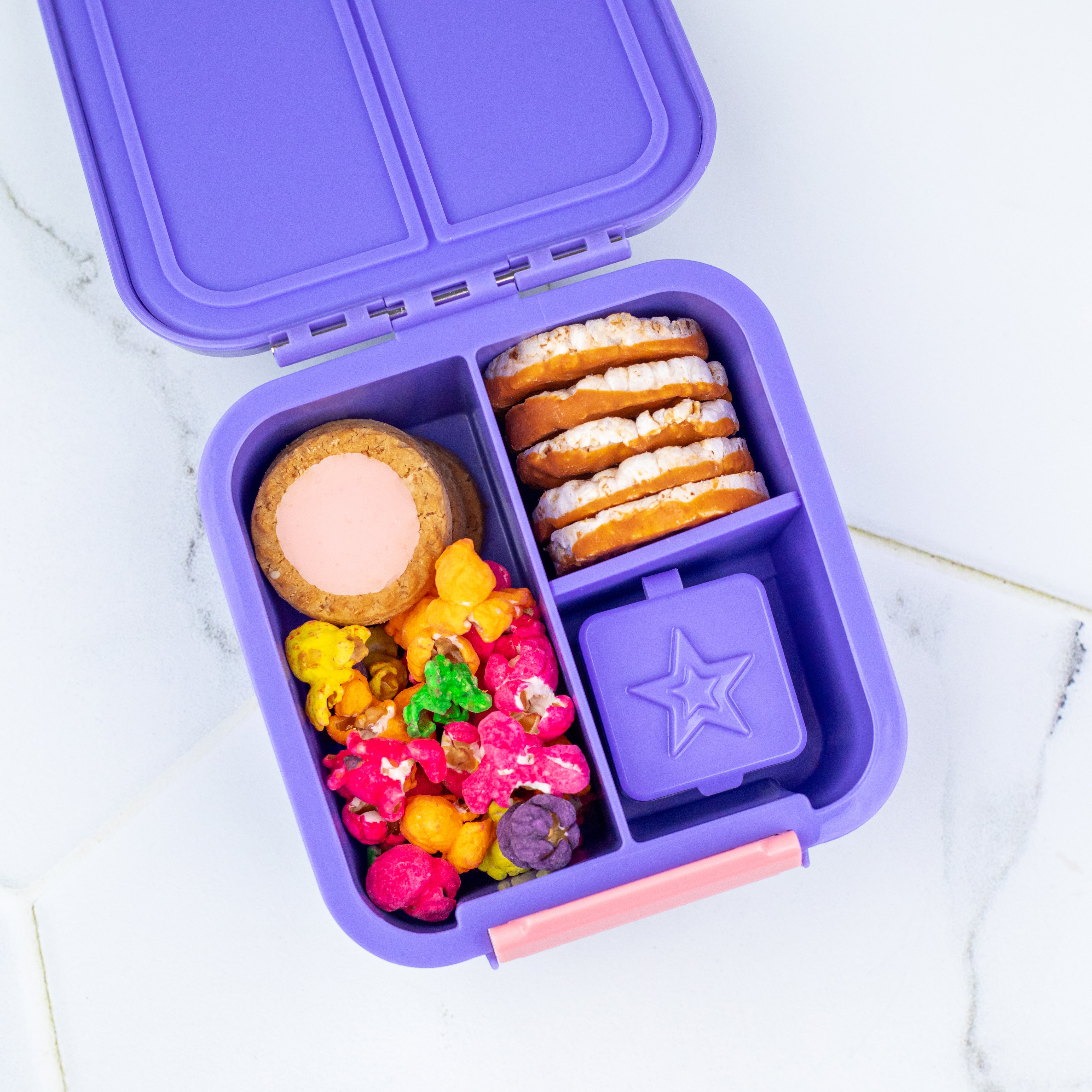 purple grape bento two lunch box snack box
