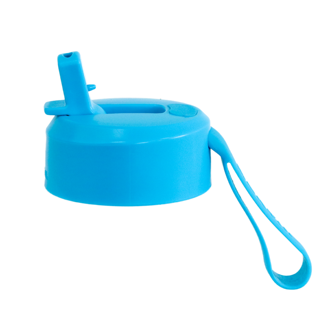 Coastal blue sipper lid