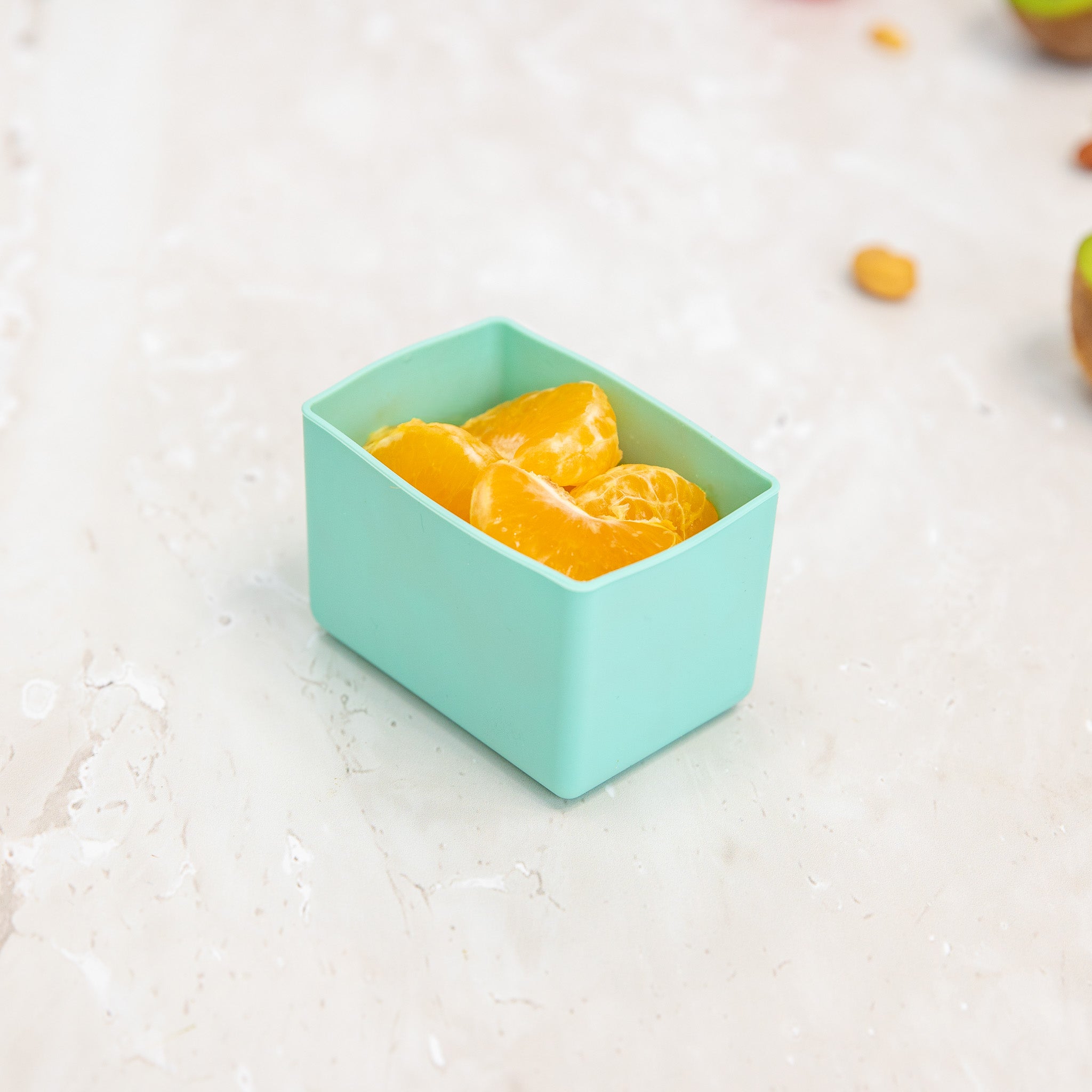 Marine blue silicone feast cup