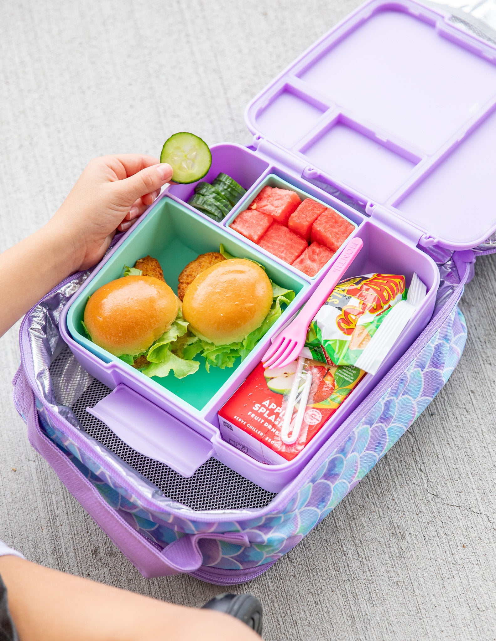 Marine blue silicone feast cup