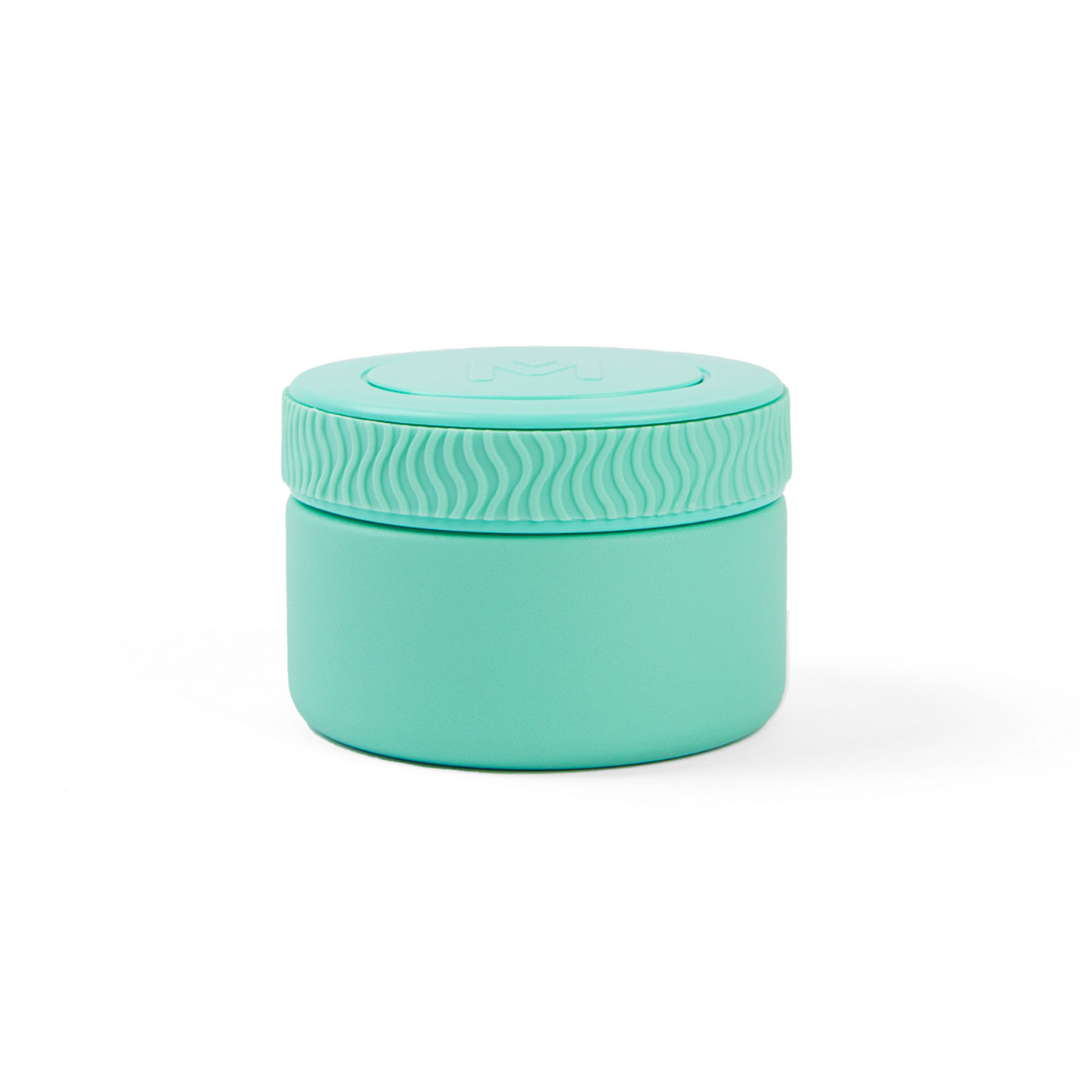 marine green mini insulated food jar