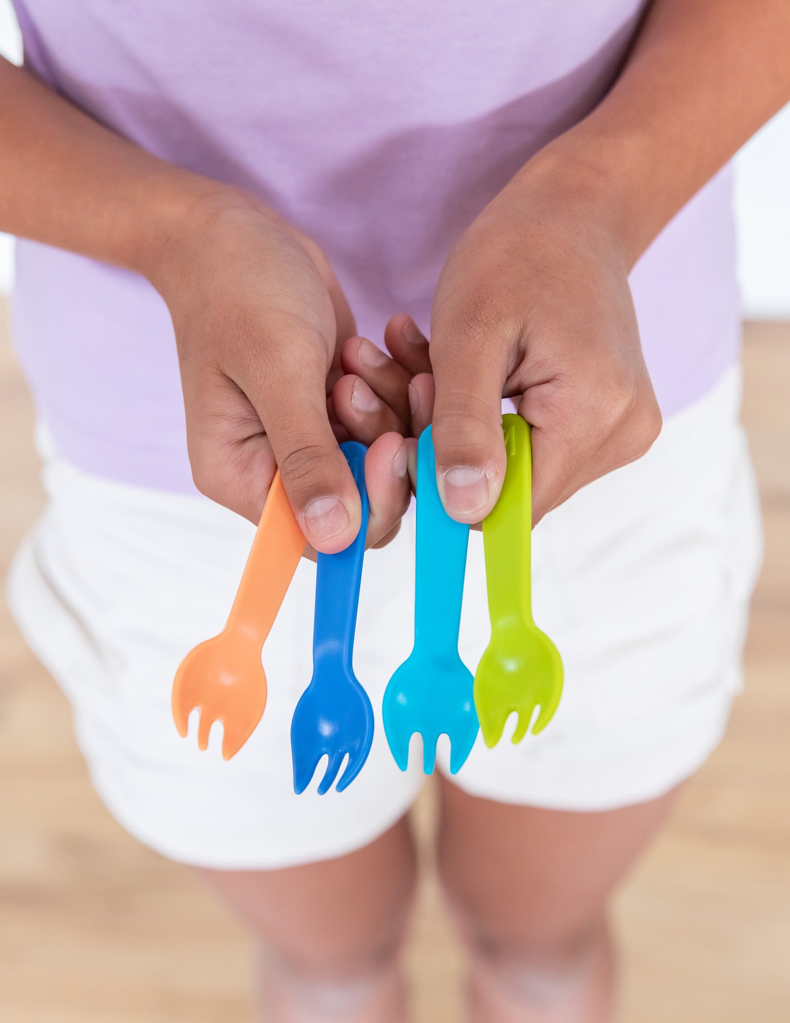 spork set by montiico cutlery for kids