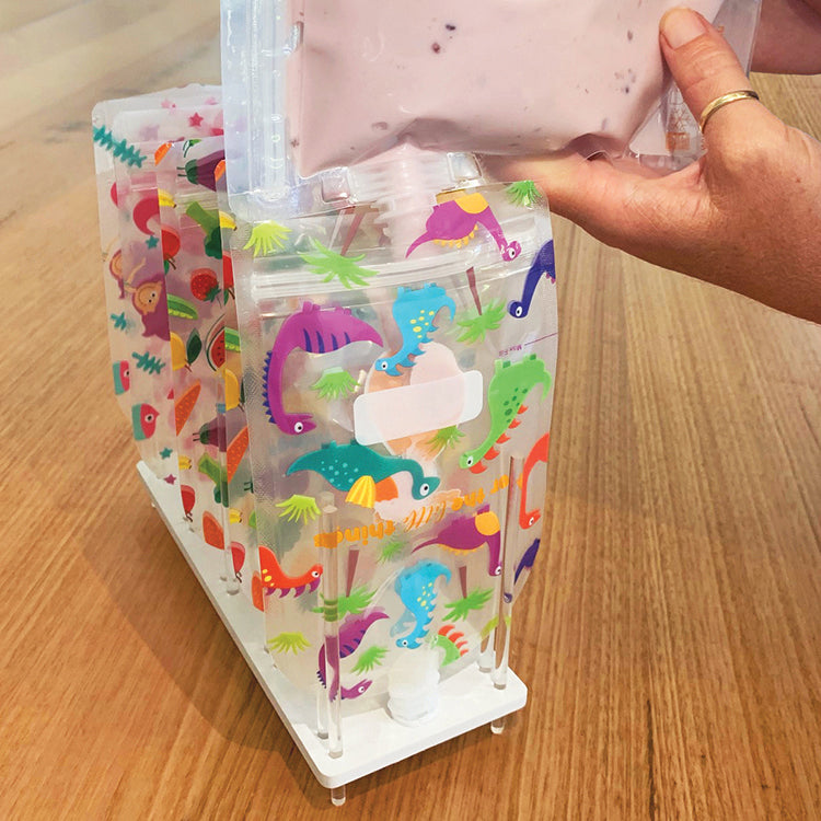 How to fill your Sinchies reusable food pouch