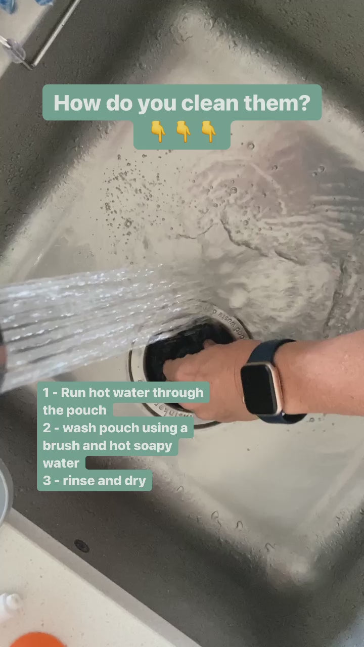 How to clean your pouches