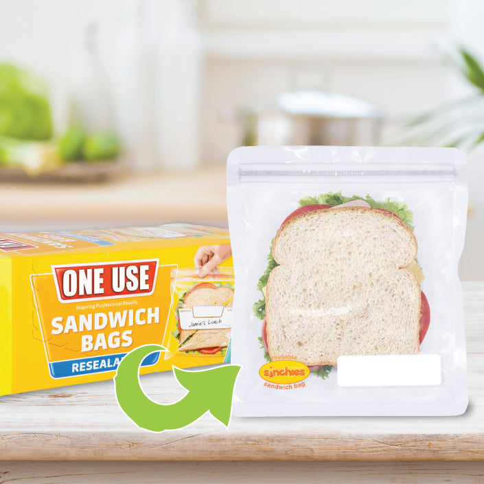 Reusable Sandwich Bags - Plain