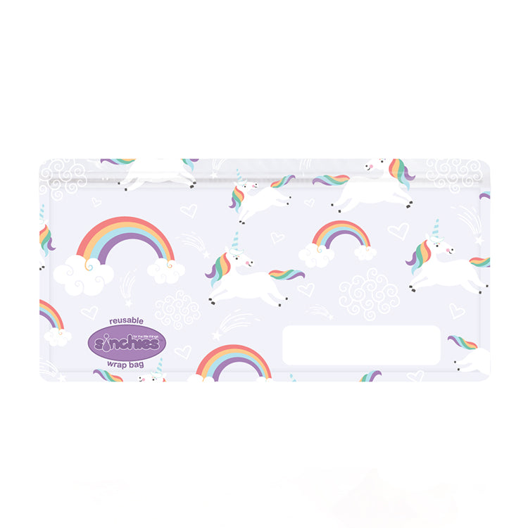 Sinchies Reusable Wrap Bags - Unicorn