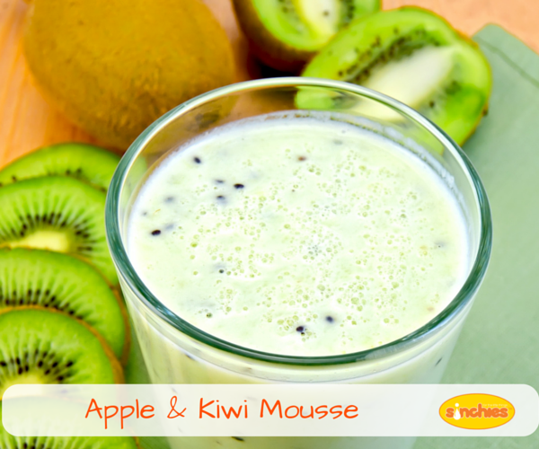 Apple and Kiwi Fruit Mousse Sinchies