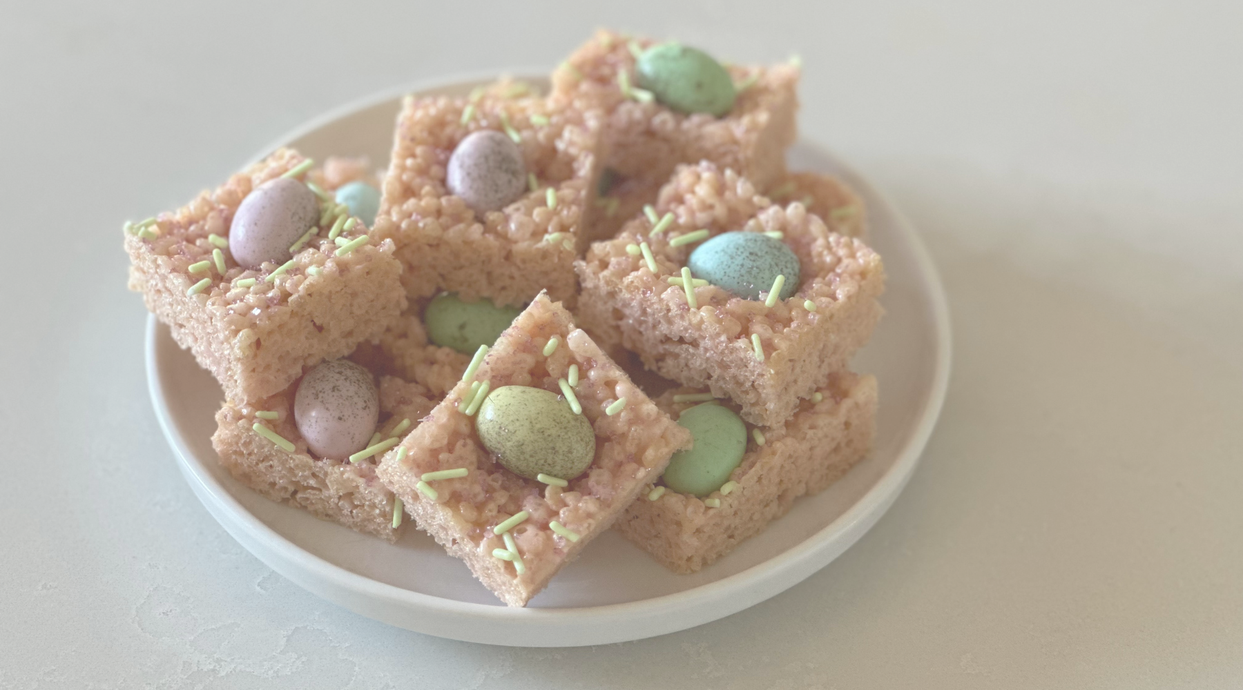 easter marshmallow bars