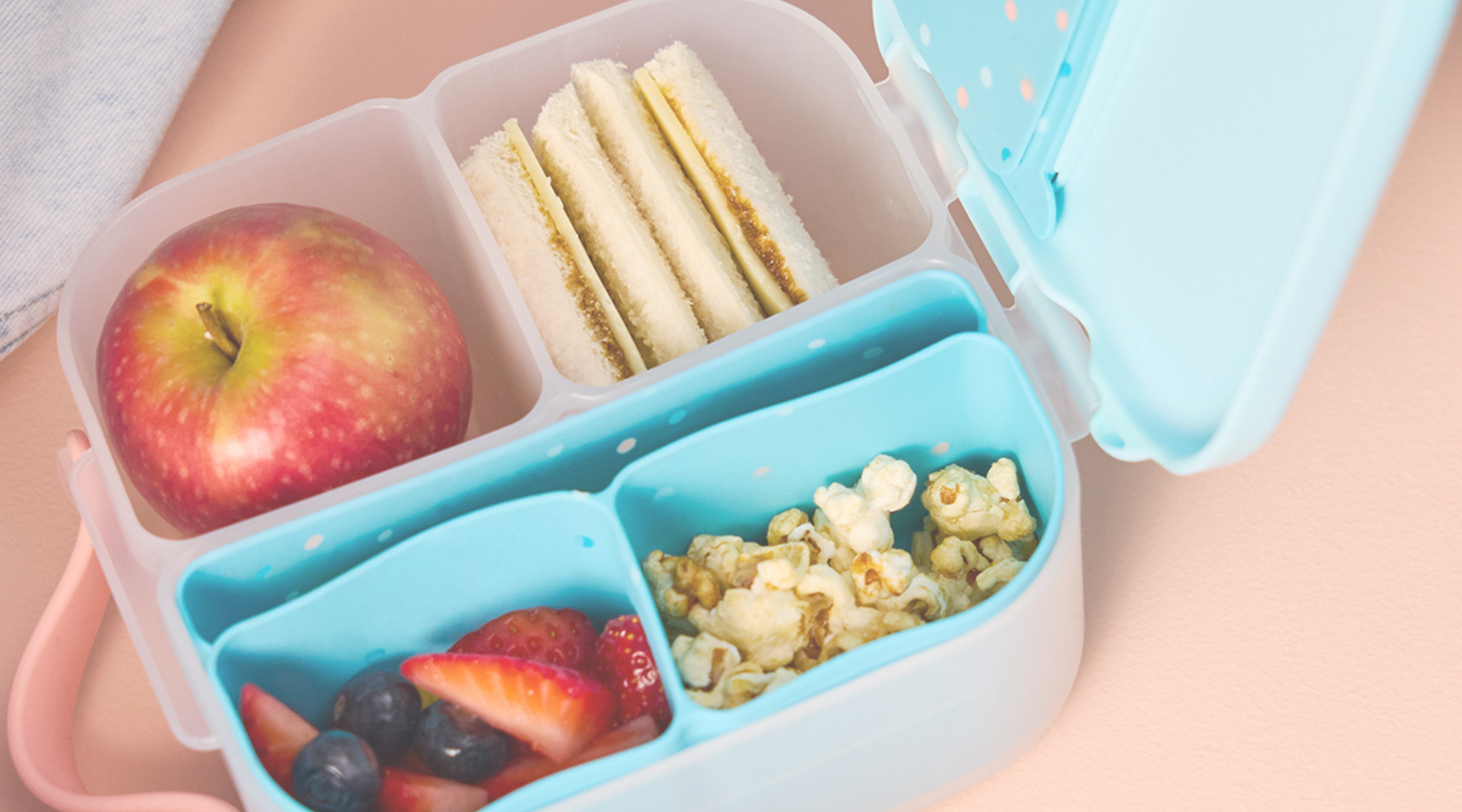 try a smaller lunch box