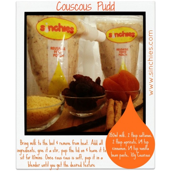 Couscous Pudding Recipe - Sinchies