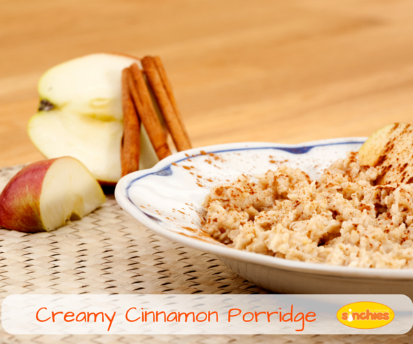 Creamy Cinnamon Porridge Sinchies