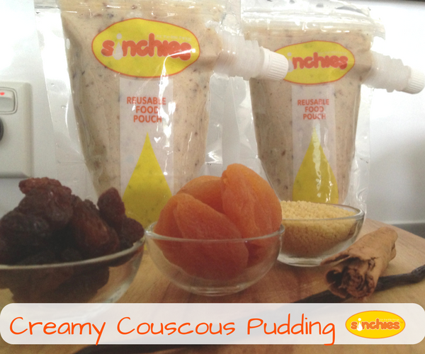 Creamy cous cous pudding recipe