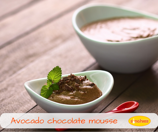 Healthy Avocado chocolate mousse