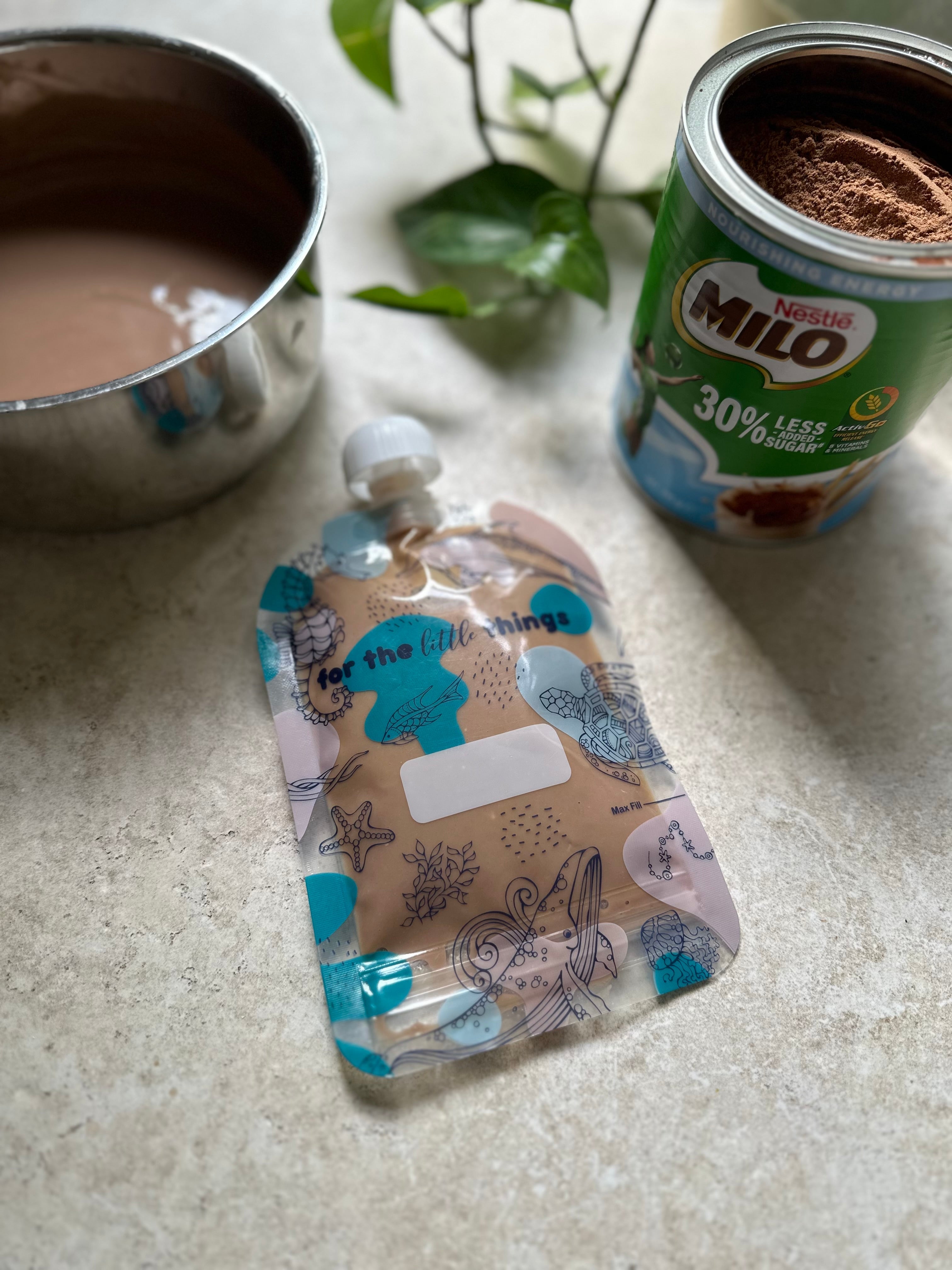one reusable pouch, five ways to use it