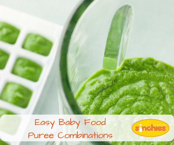 easy baby food puree combinations