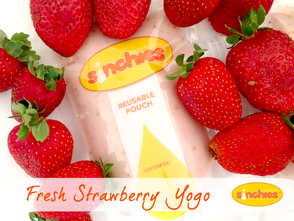 fresh strawberry yogo