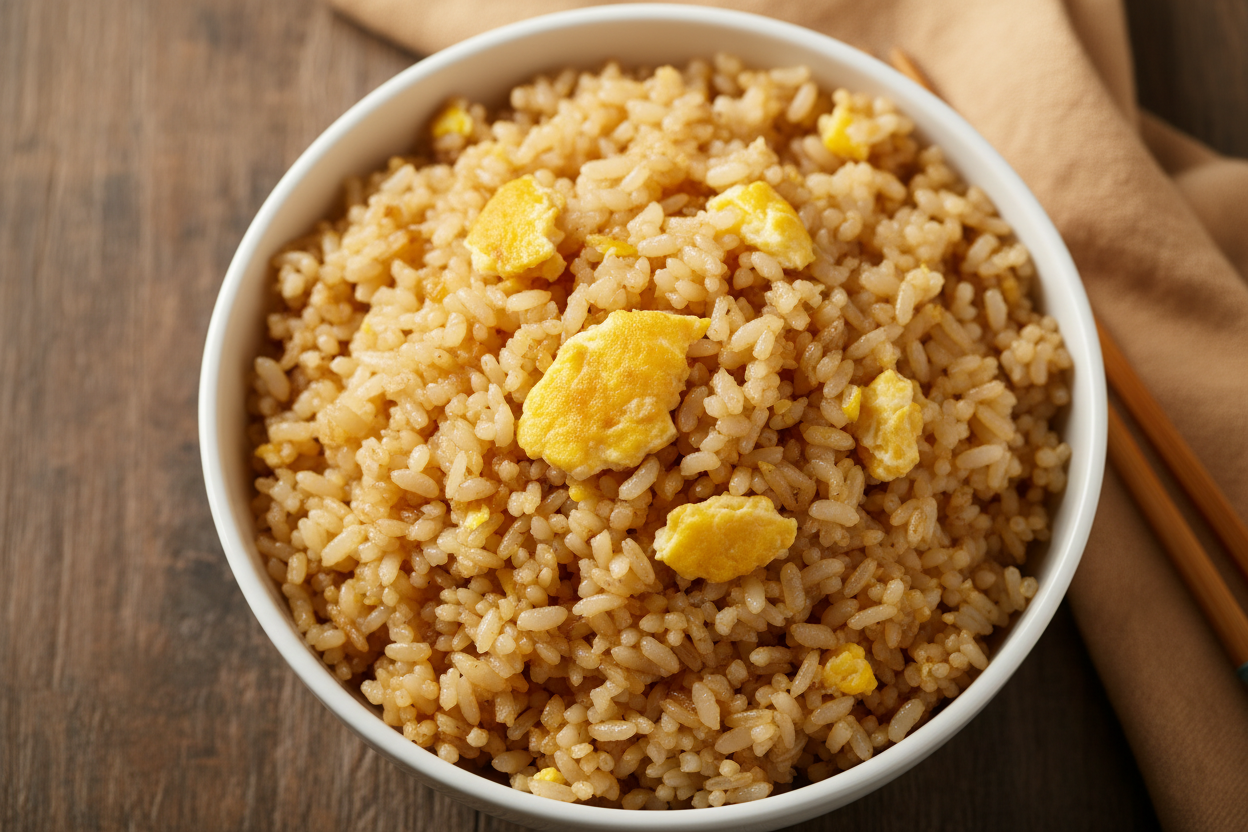 kid friendly egg fried rice