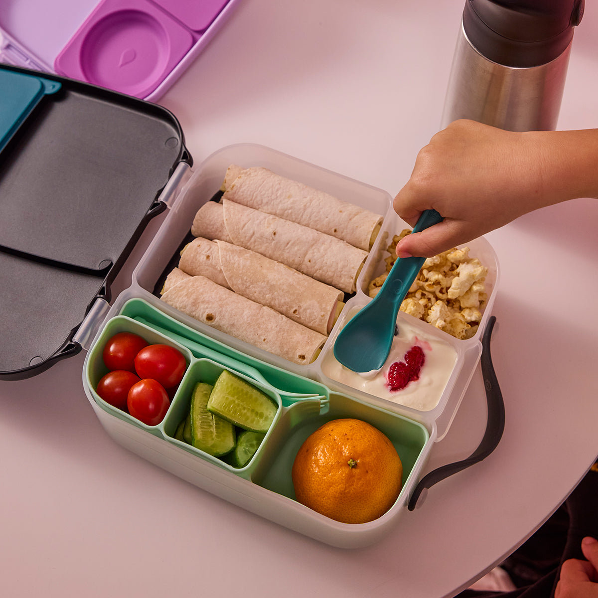 silicone bento tray