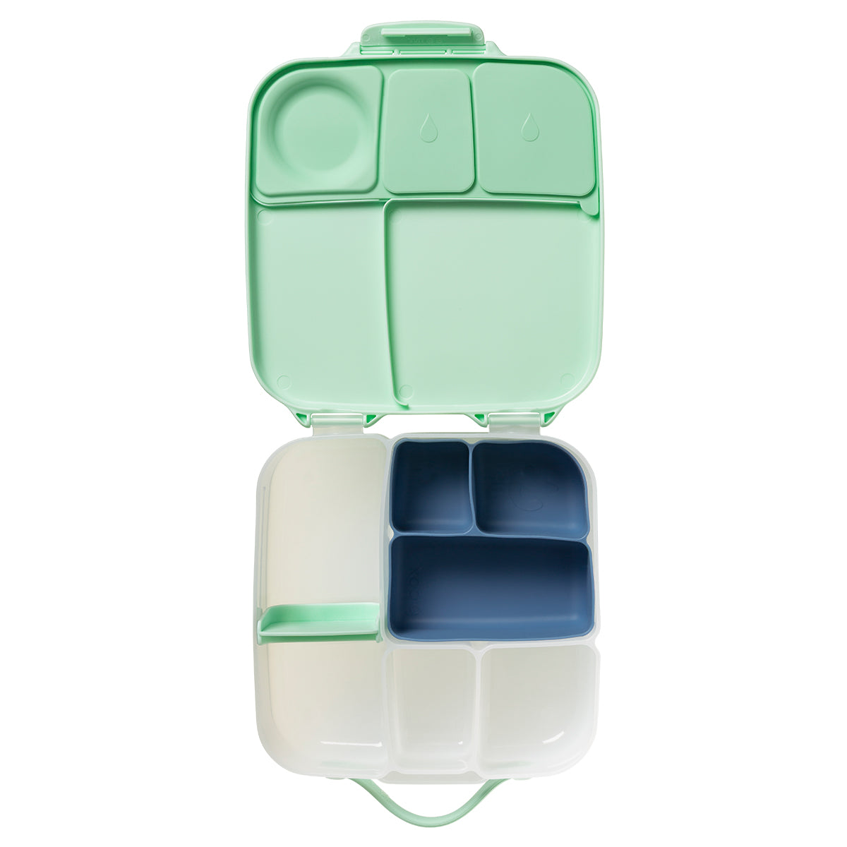 b.box silicone bento buddy - lunch - ocean