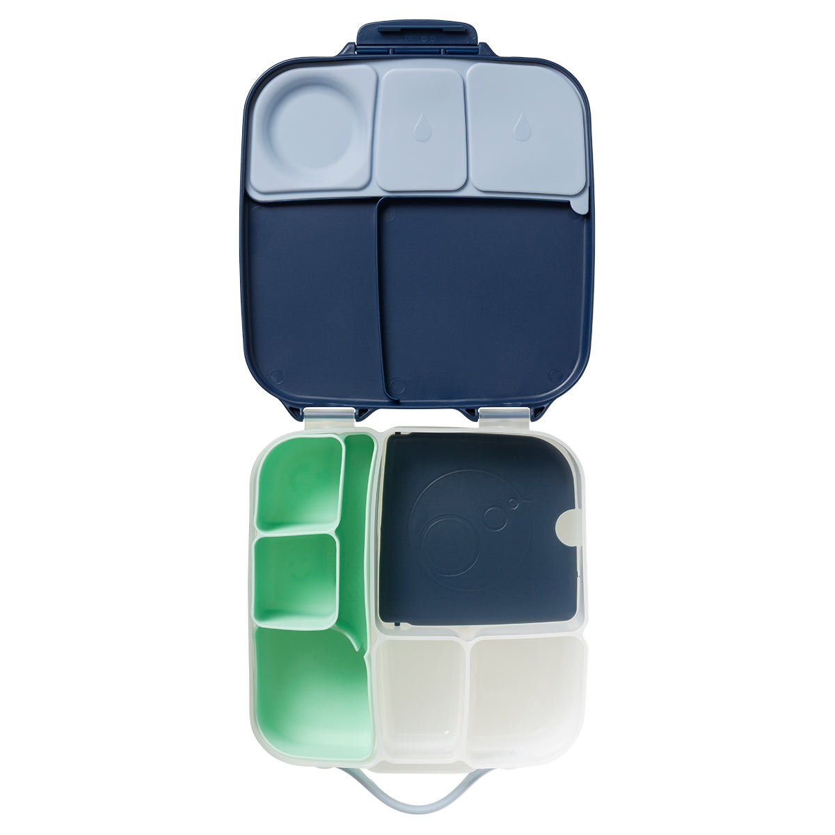 b.box silicone bento tray - lunch - forest