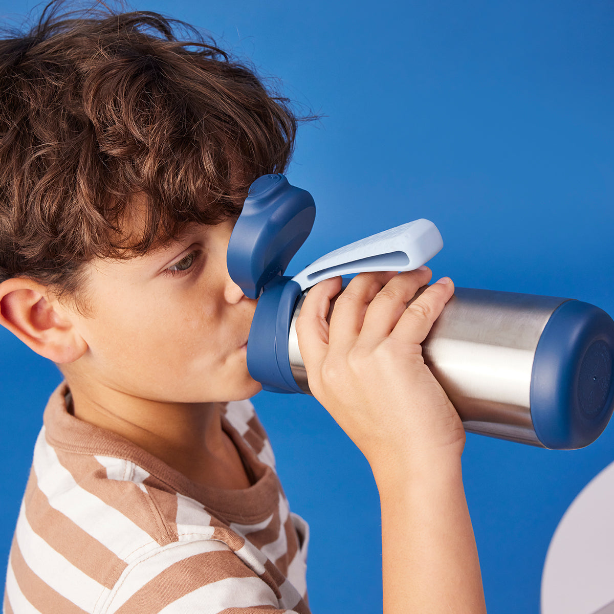 midnight blue insulated sports bbox drink bottle