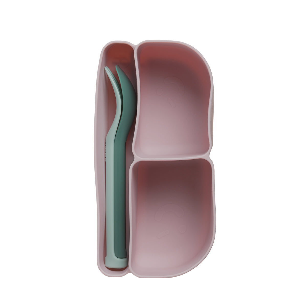 b.box silicone bento tray - mini - berry