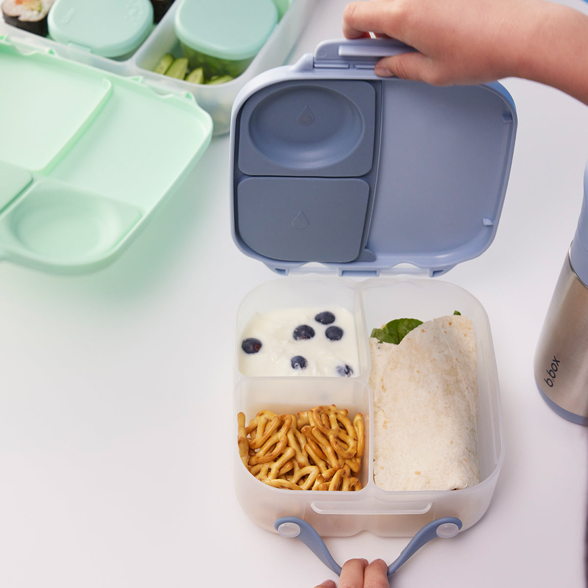 Chill out pale blue mini bbox lunchbox