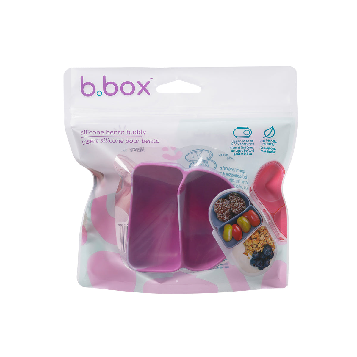 b.box silicone bento buddy - snack - cosmic