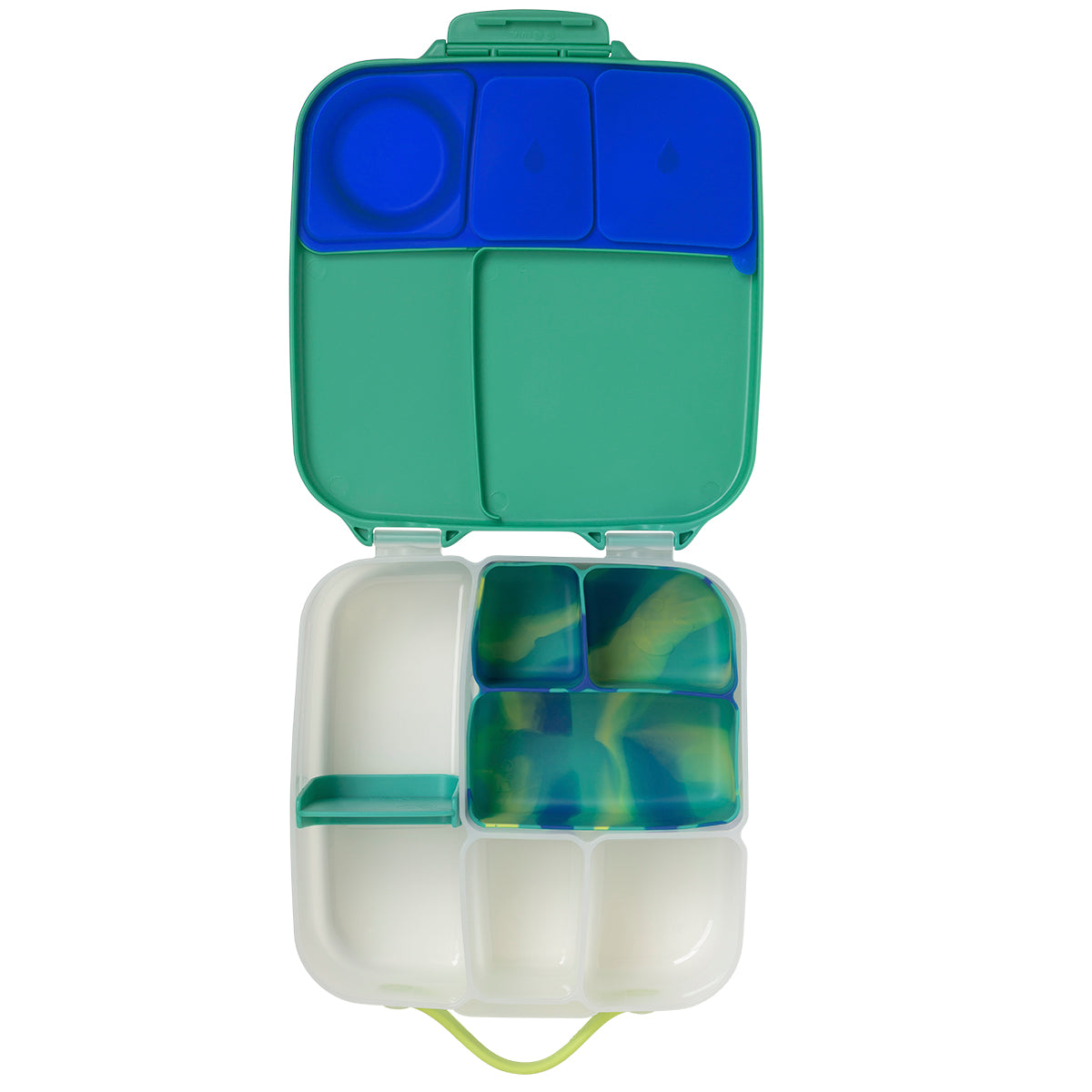 b.box silicone bento buddy - lunch - electric jungle