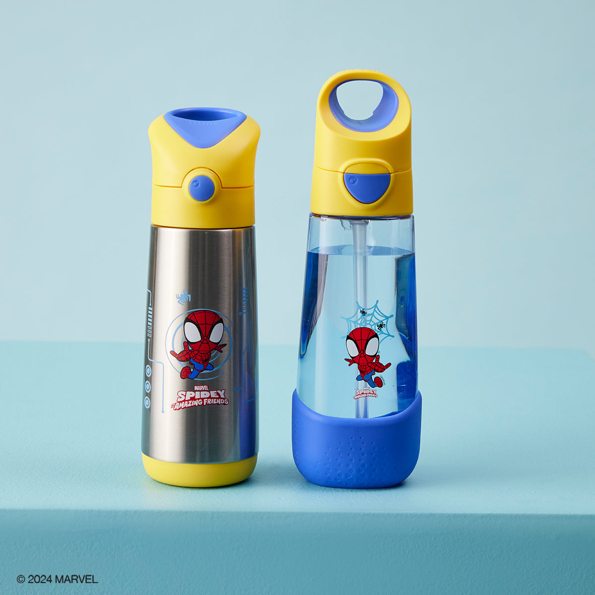 Spiderman insulated drink bottle