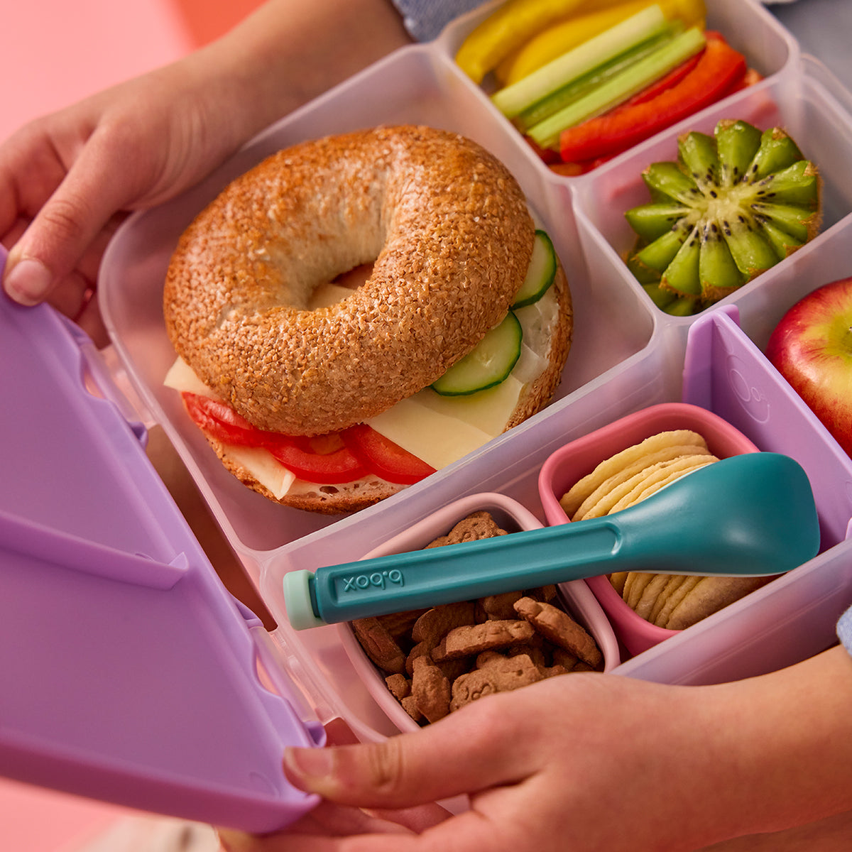 b.box Lunchbox - Original - sugar plum