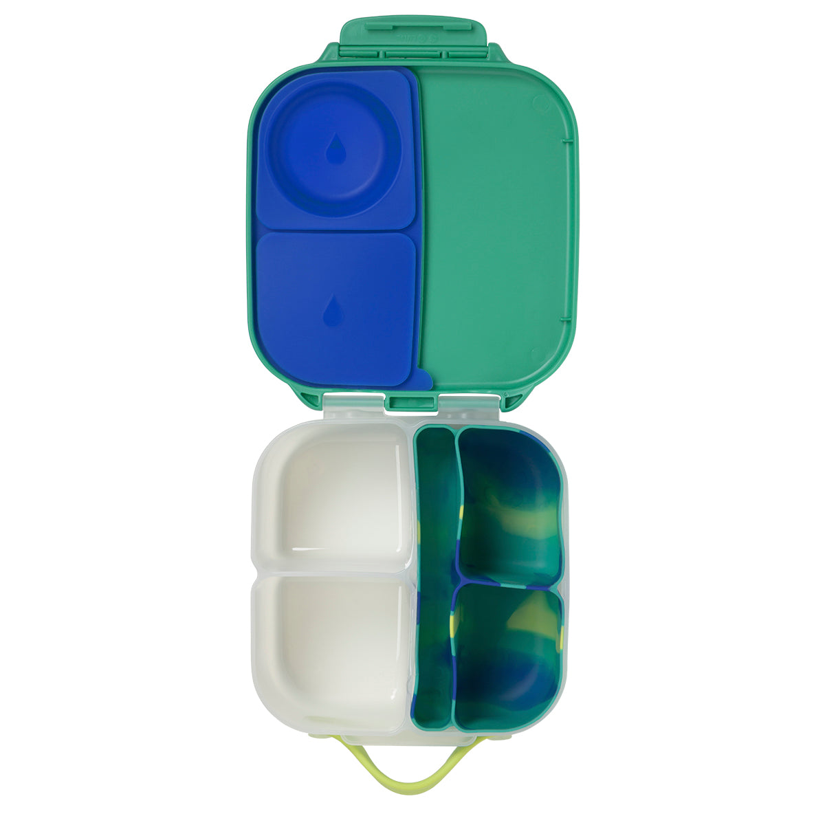 b.box silicone bento tray - mini - electric jungle