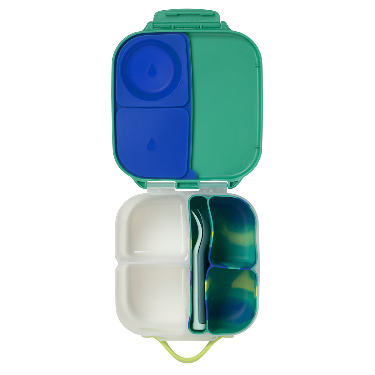 b.box silicone bento tray - mini - electric jungle