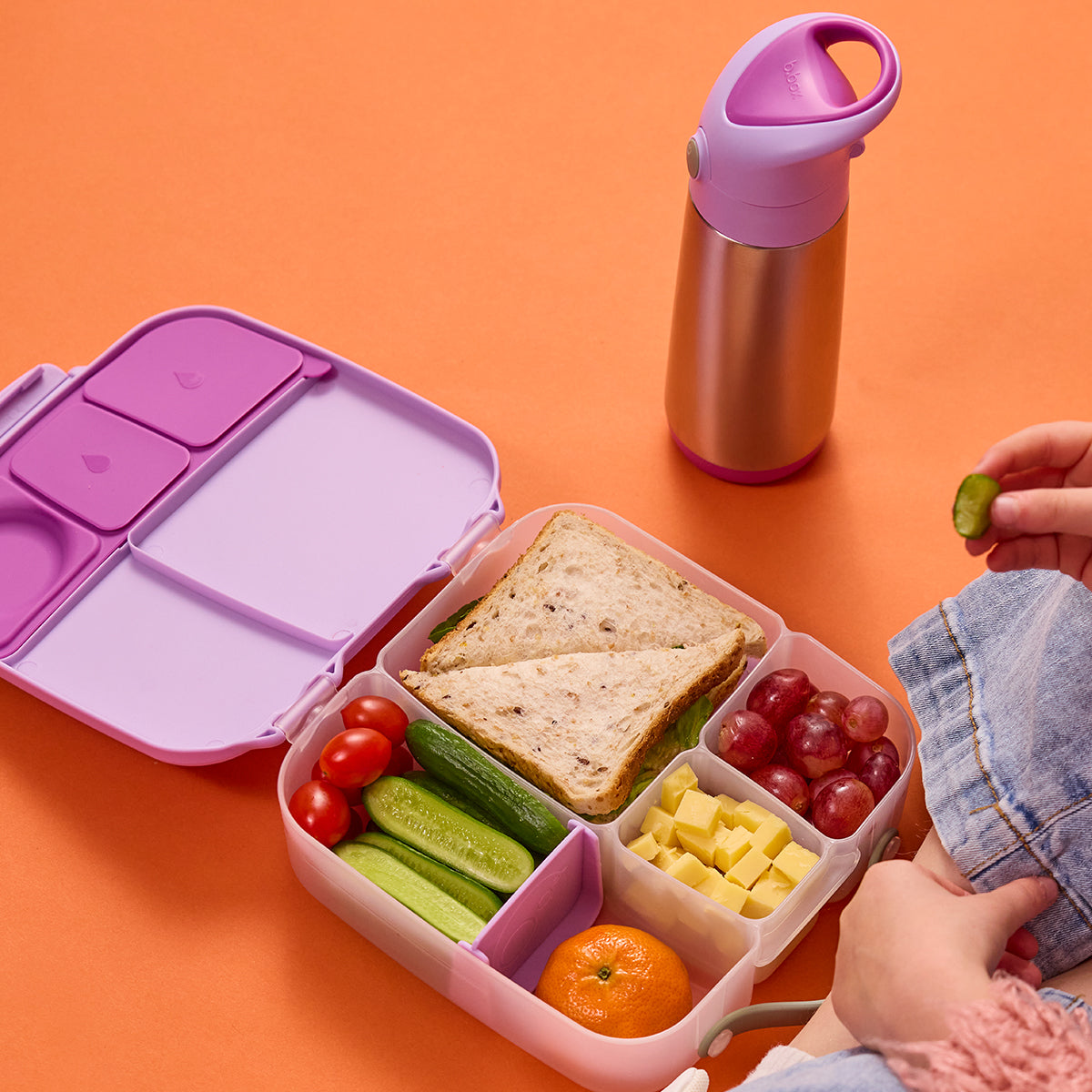 b.box Lunchbox - Original - sugar plum
