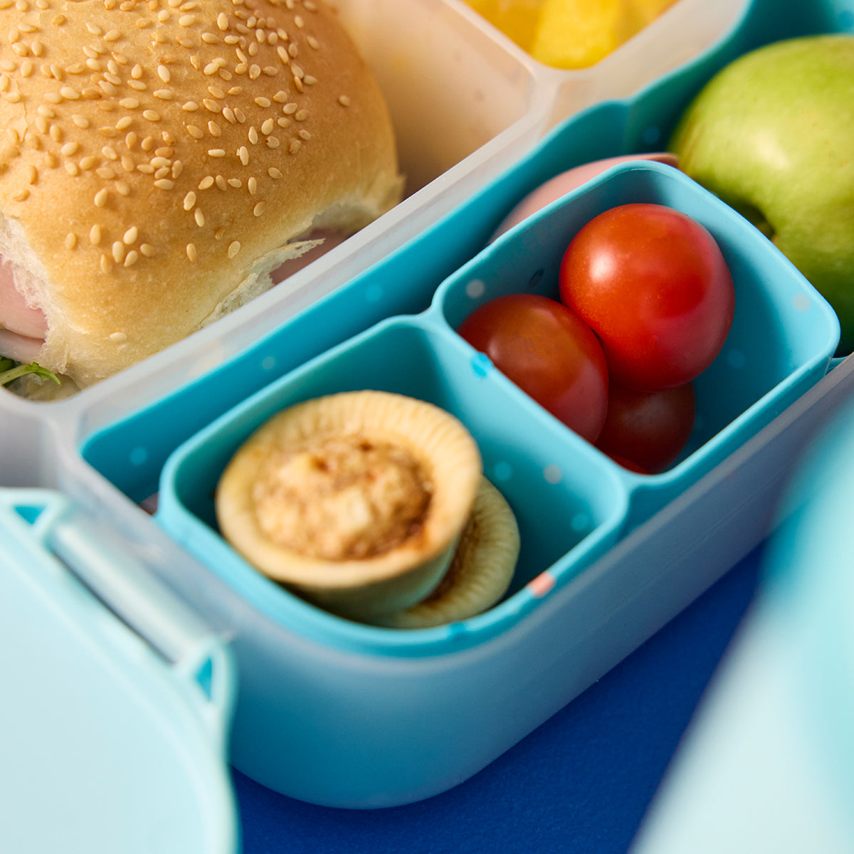 b.box silicone bento tray - mini - confetti