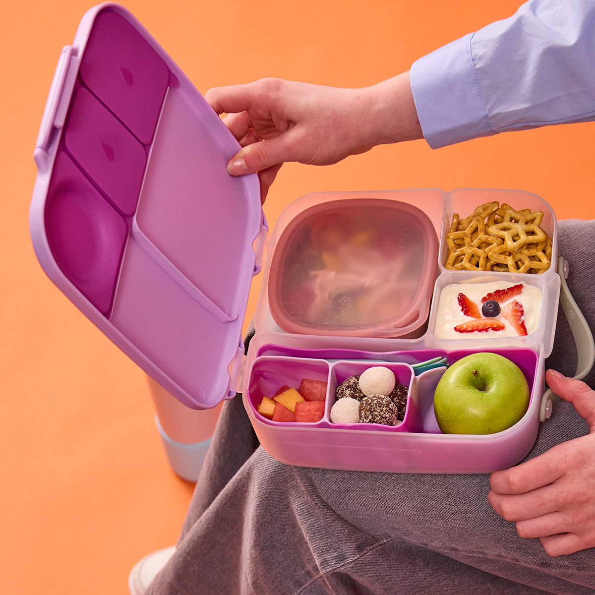 New purple lunch box by bbox