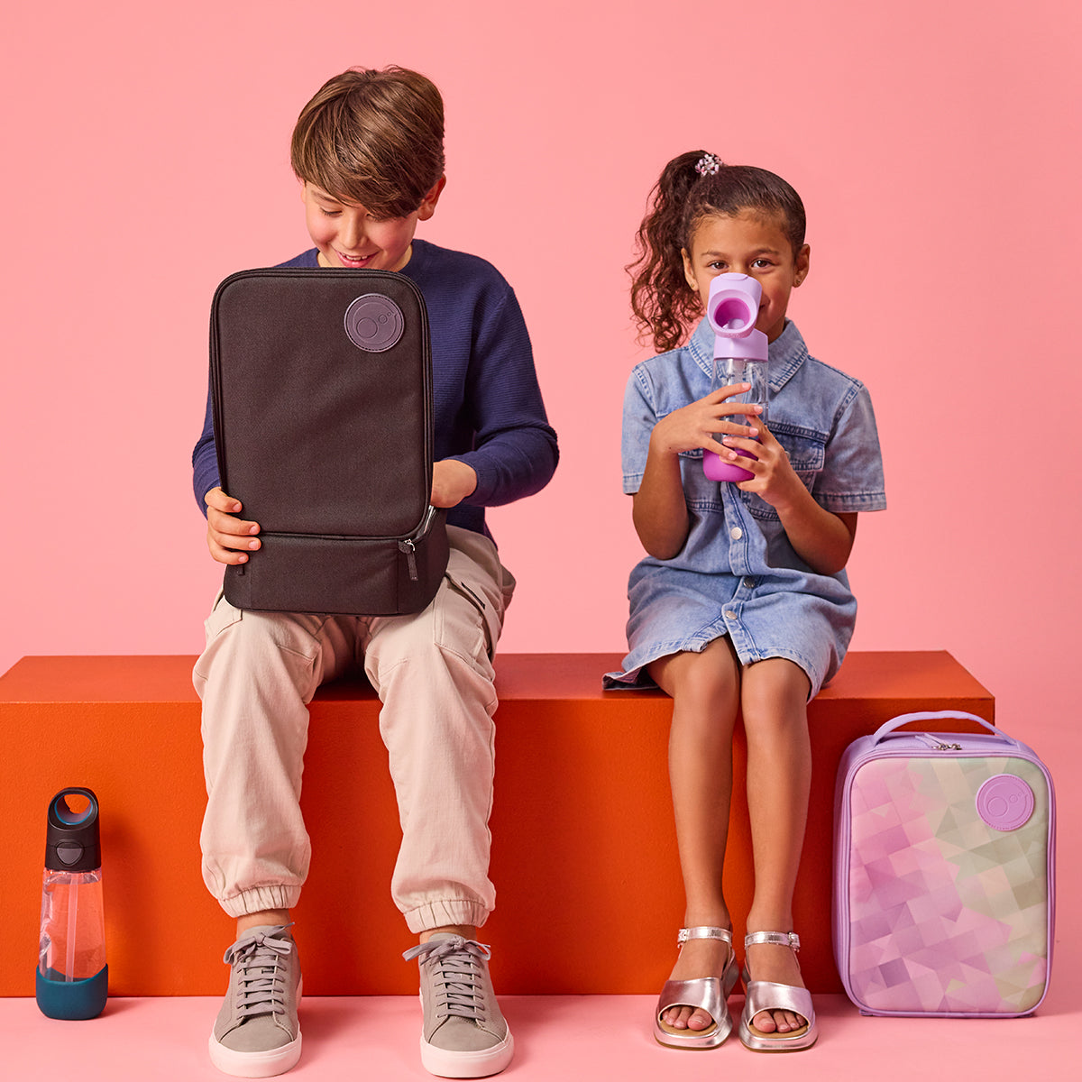 b.box Insulated Lunch Bag - basic black