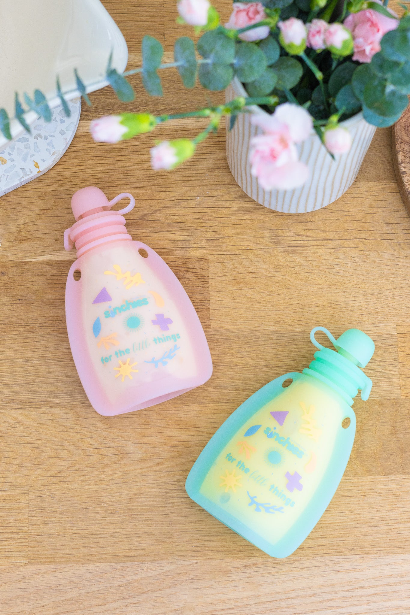 Sinchies silicone squeezy pouches