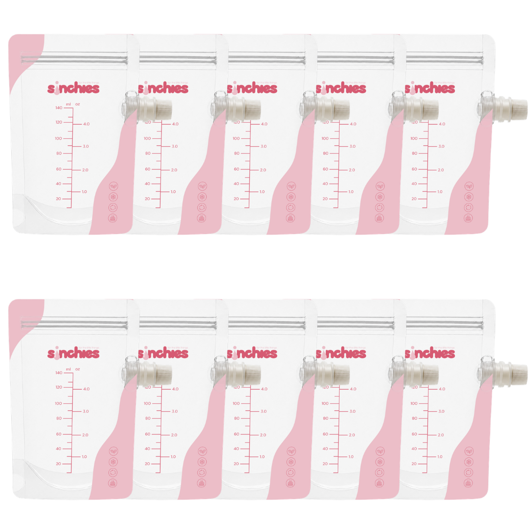Sinchies Reusable Breast Milk Storage Bags (140ml)