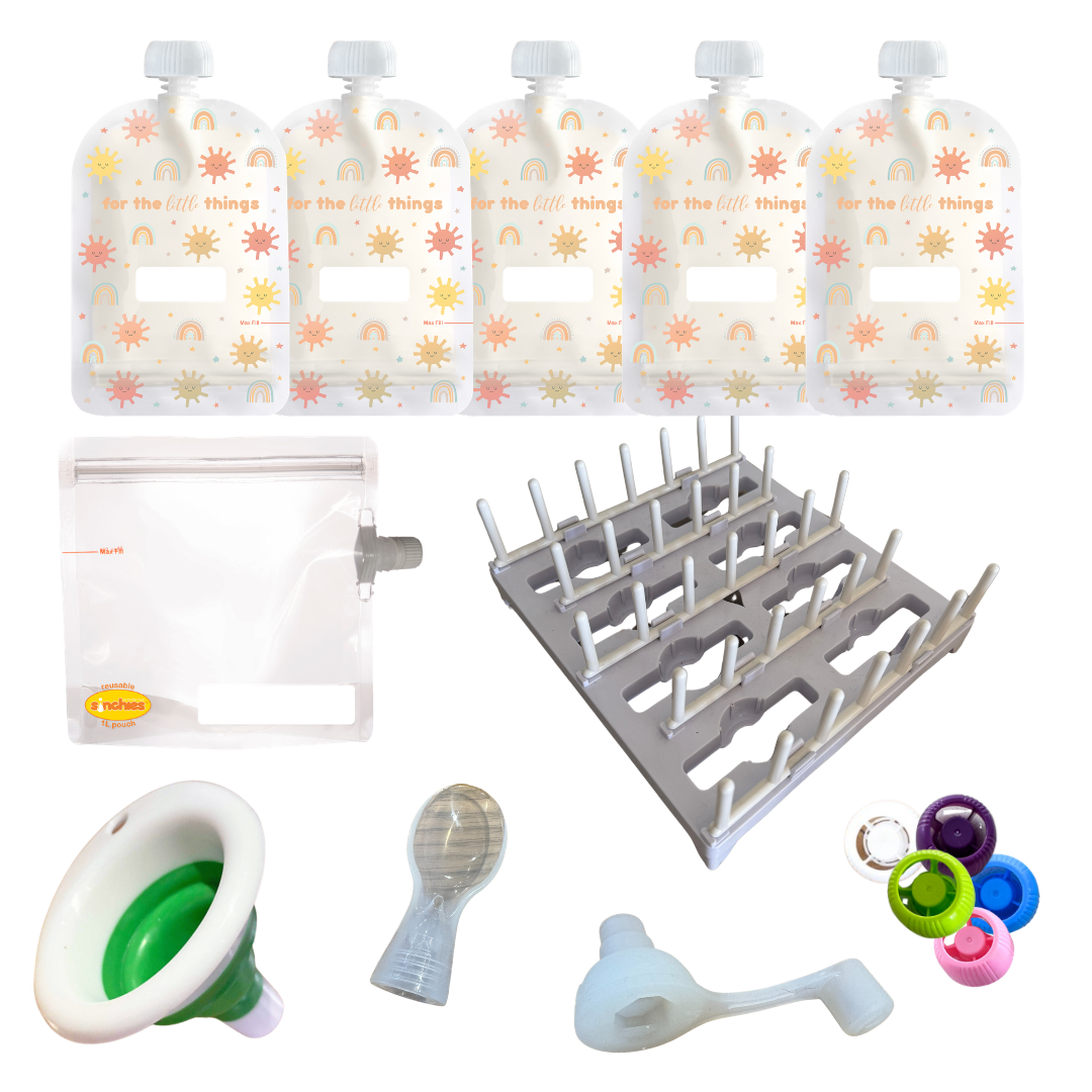 Sinchies puree on-the-go kit