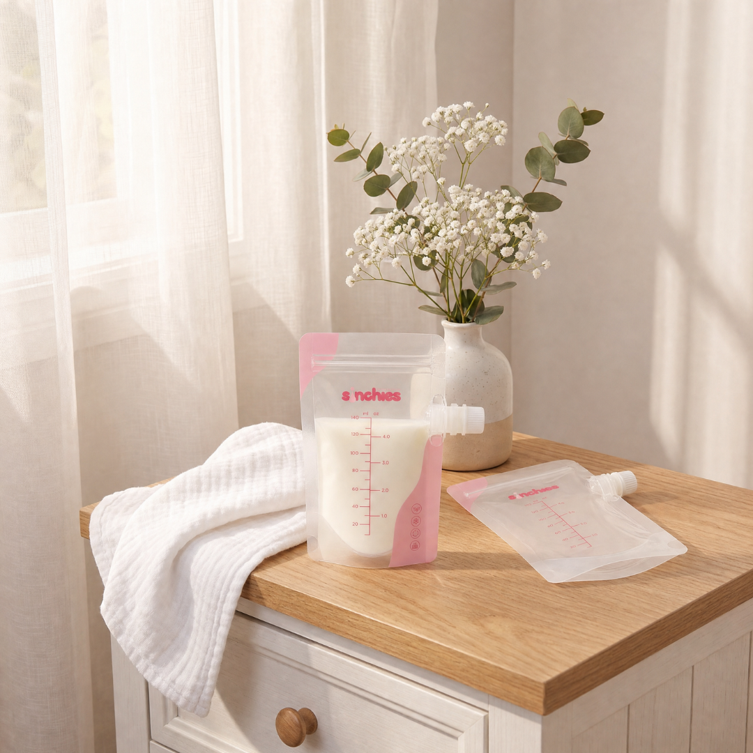 Sinchies Reusable Breast Milk Storage Bags (140ml)