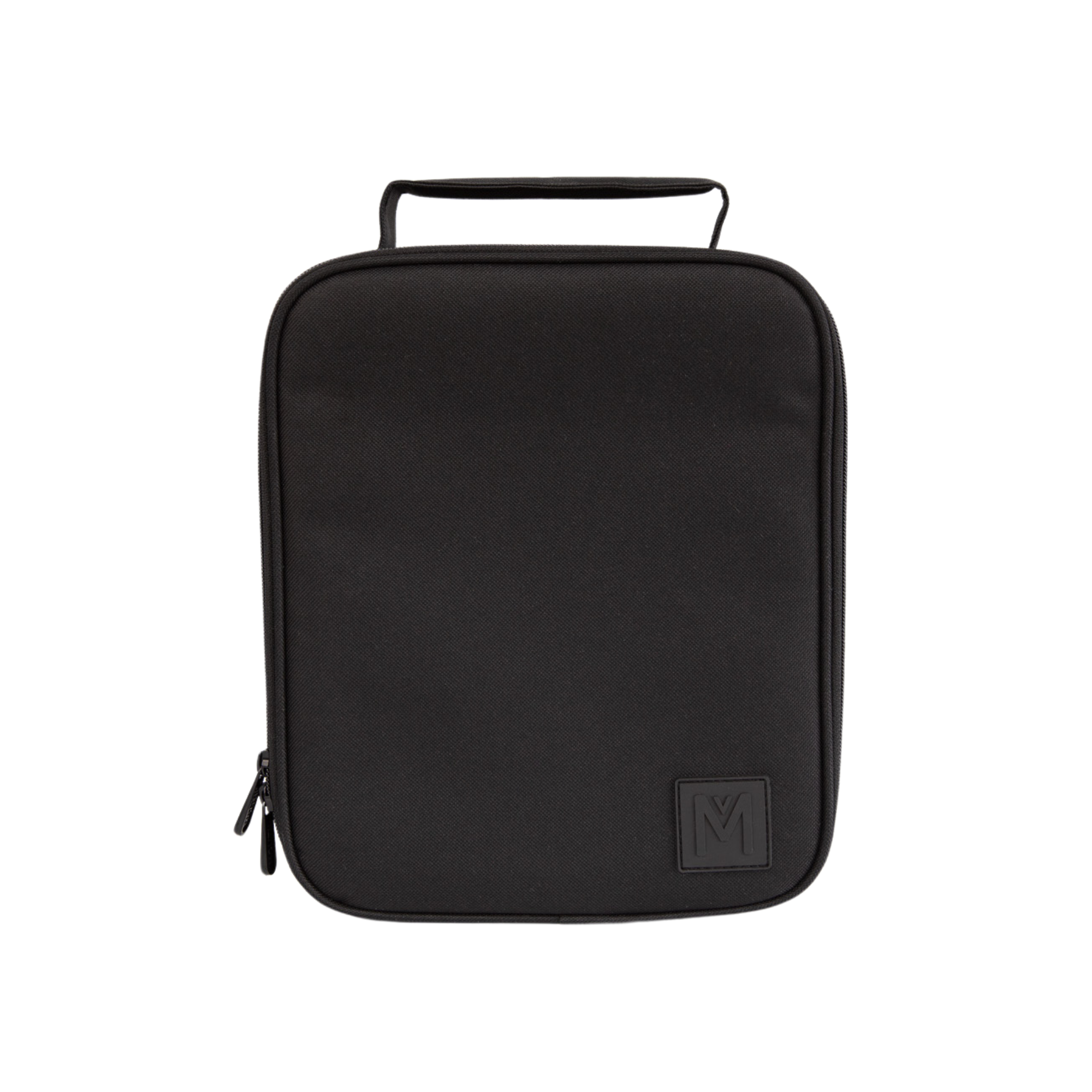 Midnight black insulated lunch bag